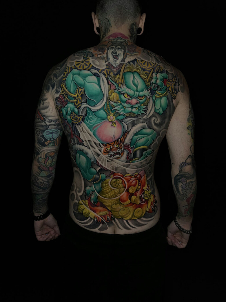 Tattoo artist Pablo Jornet